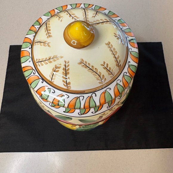 Vintage Hand- Painted Nonni’s Biscotti Ceramic Cookie Jar - Picture 5 of 9